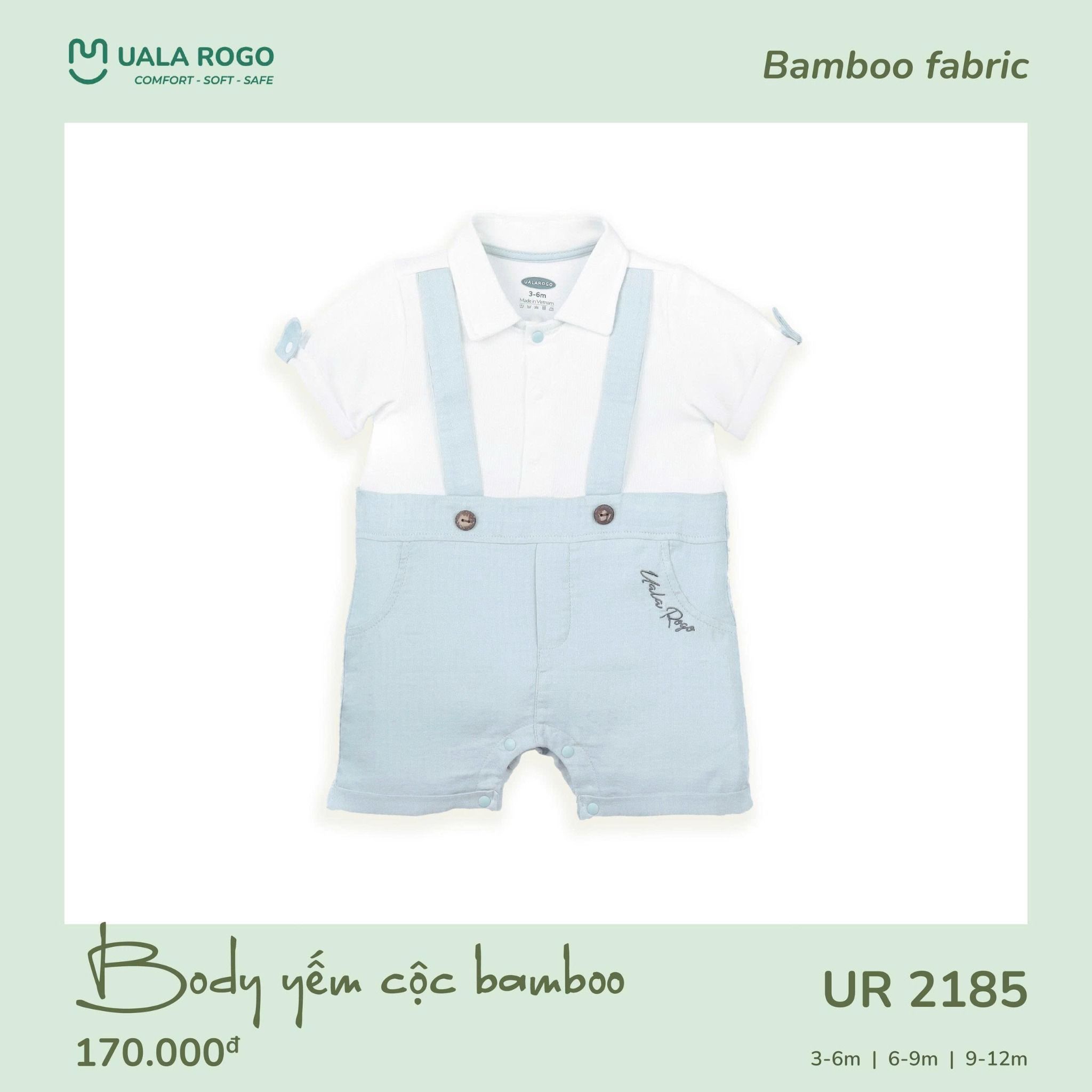 Body Yếm Cộc Bamboo UR 2185