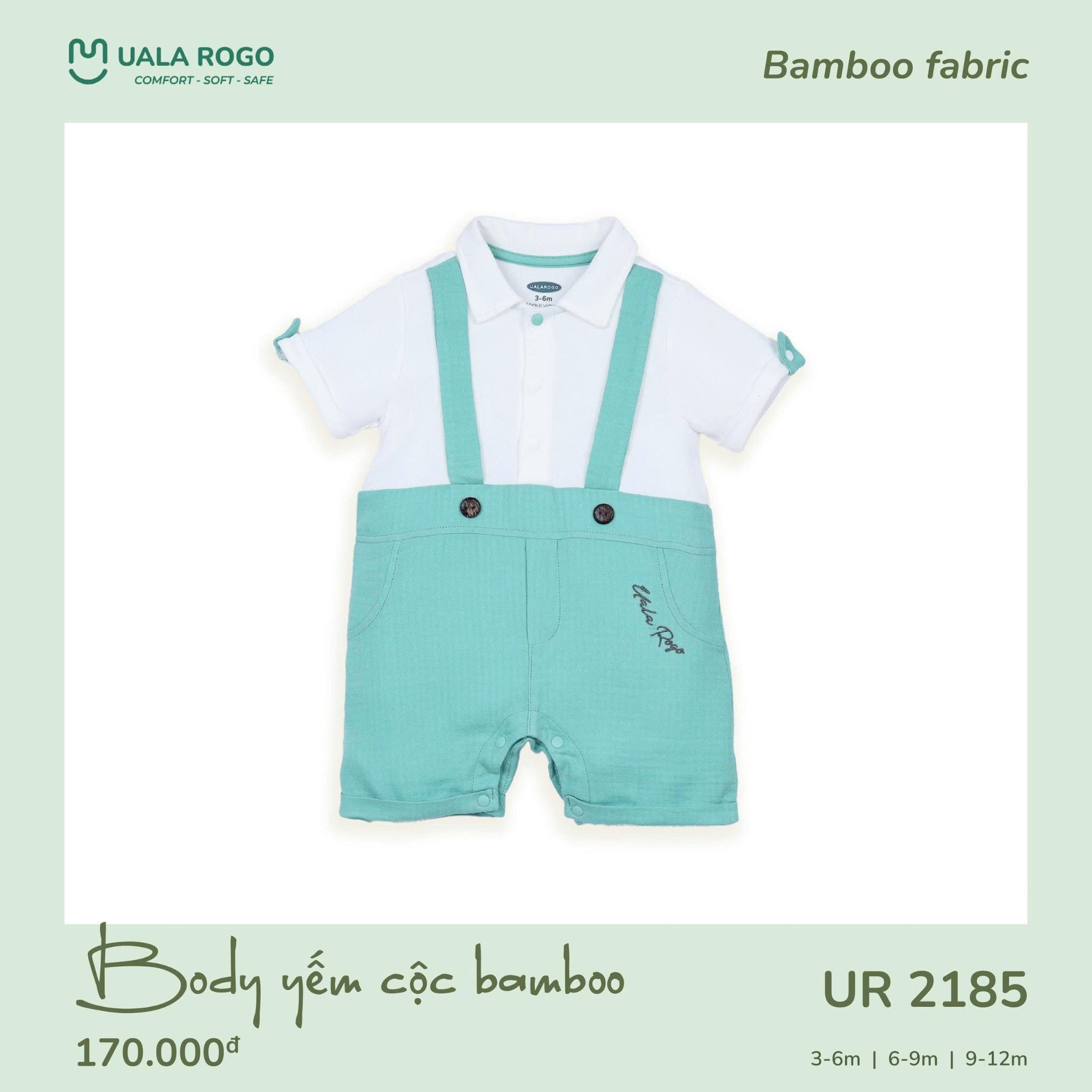 Body Yếm Cộc Bamboo UR 2185