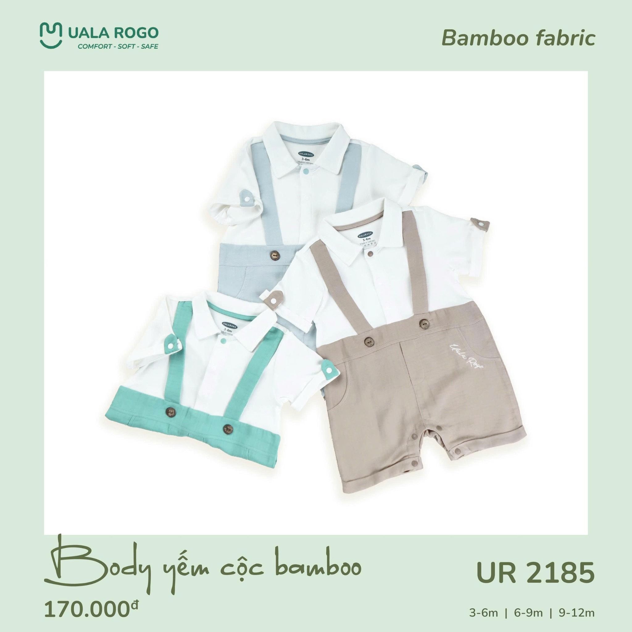 Body Yếm Cộc Bamboo UR 2185