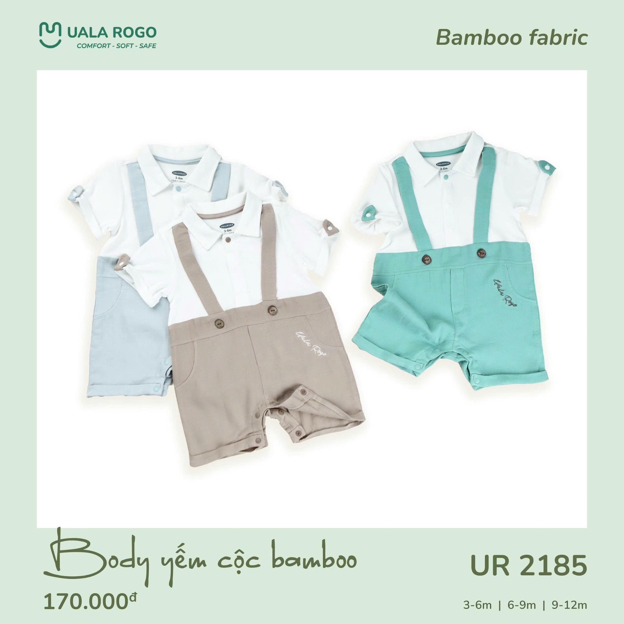 Body Yếm Cộc Bamboo UR 2185
