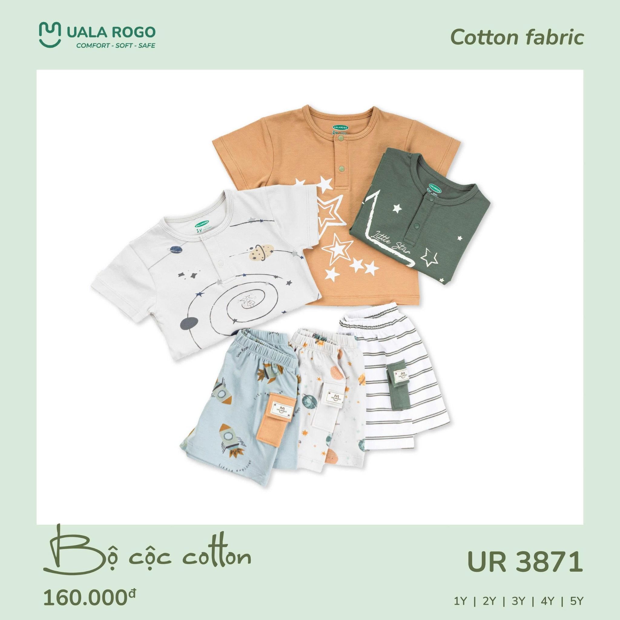 Bộ Cộc Cotton UR 3871