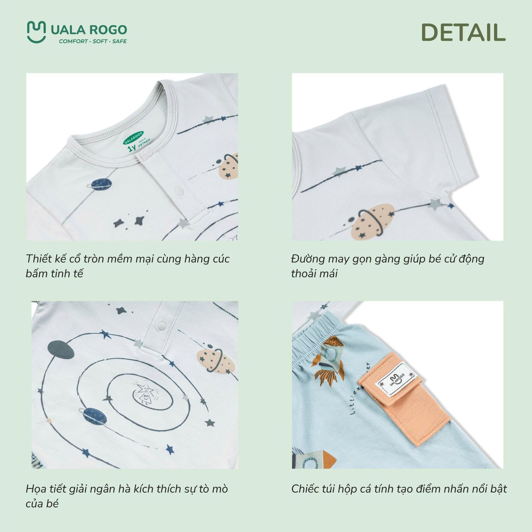 Bộ Cộc Cotton UR 3871