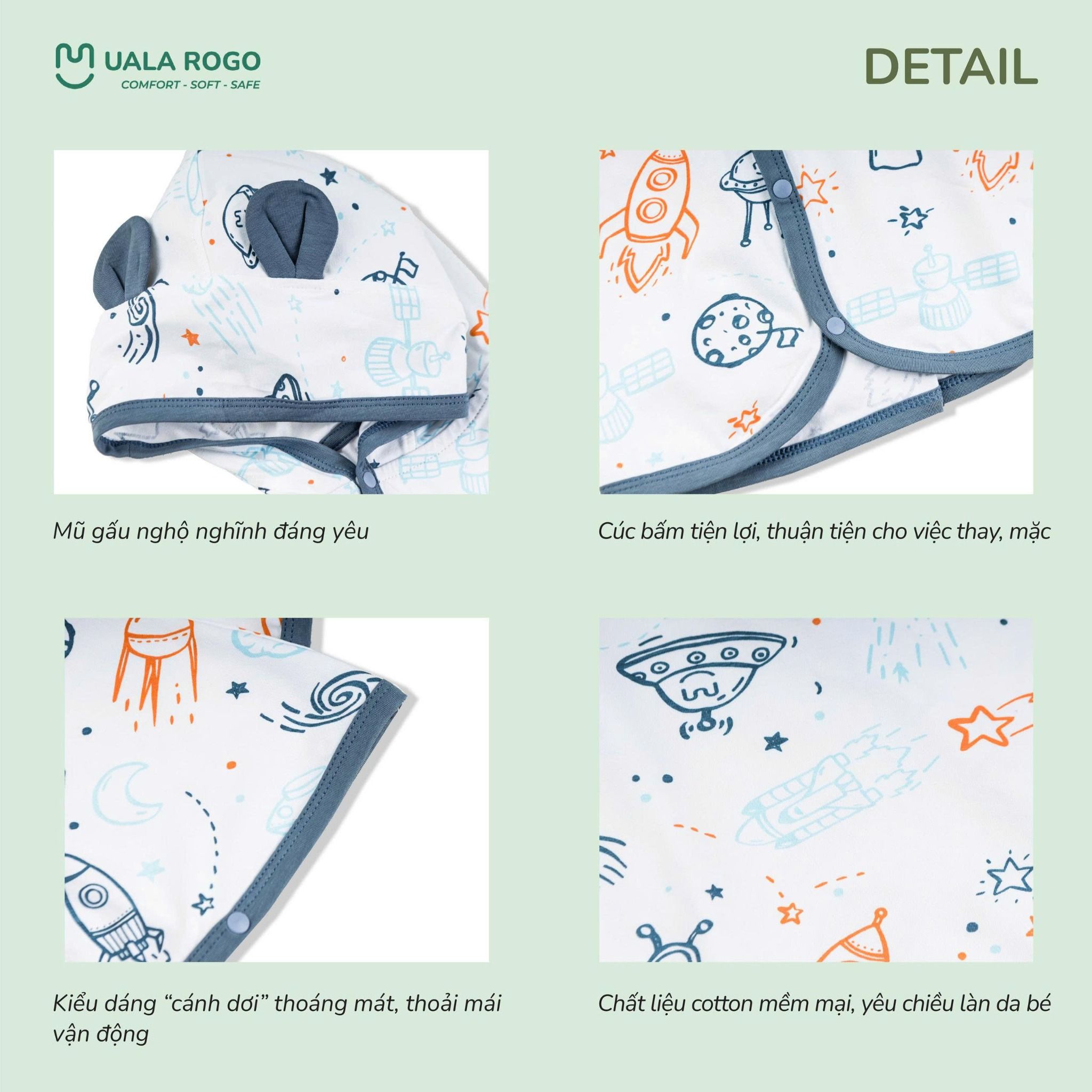 Áo Choàng Cotton UR 3873