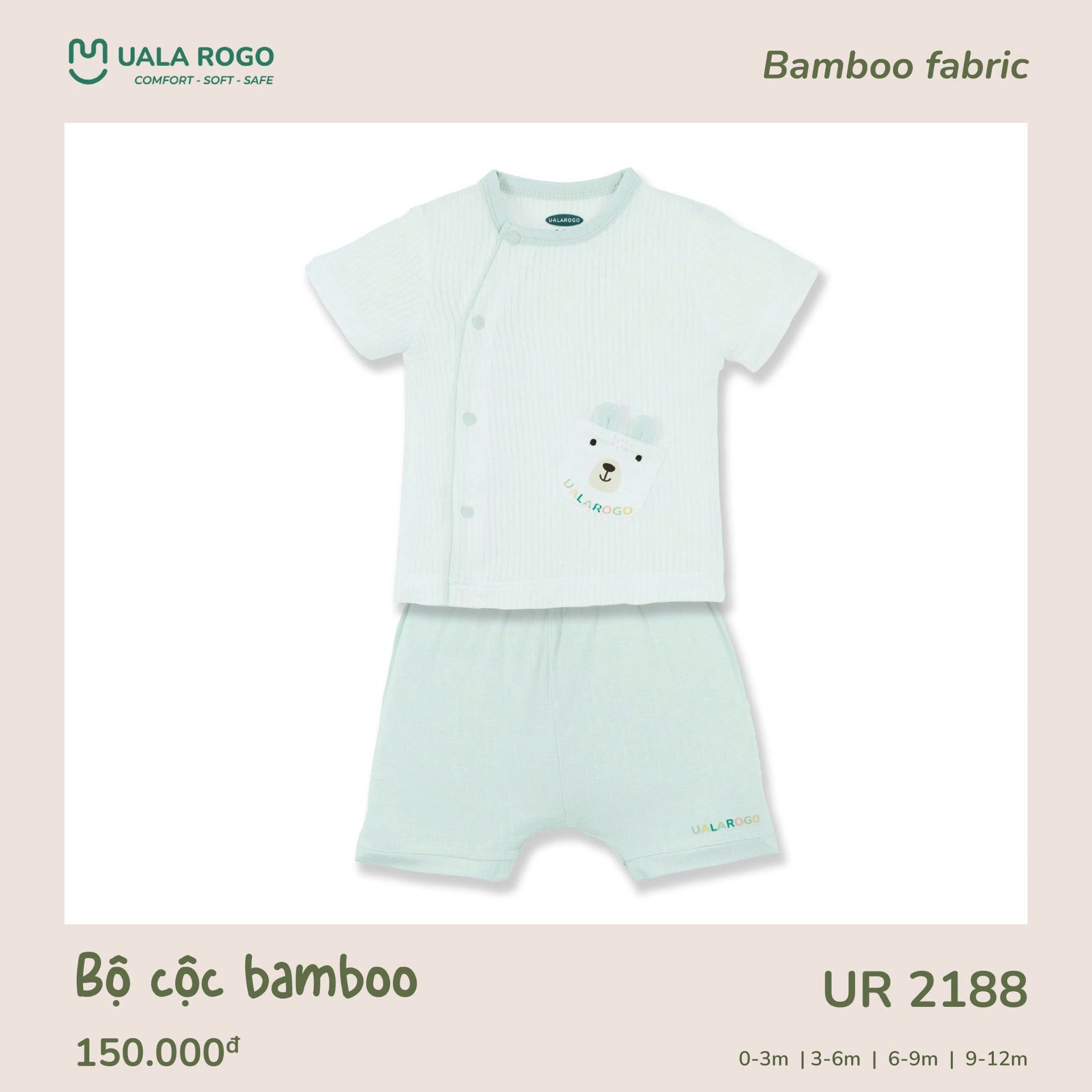 Bộ Cộc Bamboo Cài Chéo UR 2188