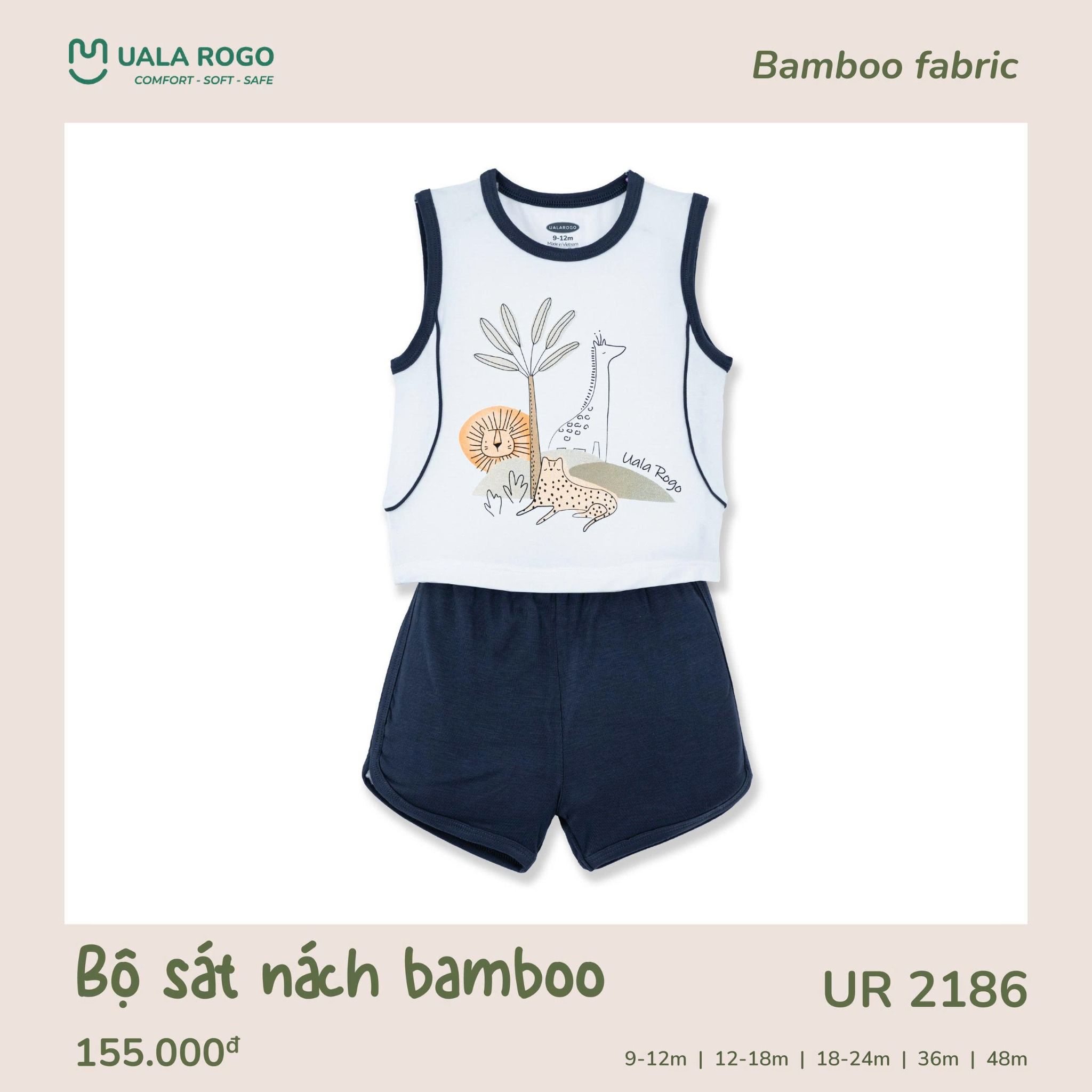 Bộ Sát Nách Bamboo UR 2186
