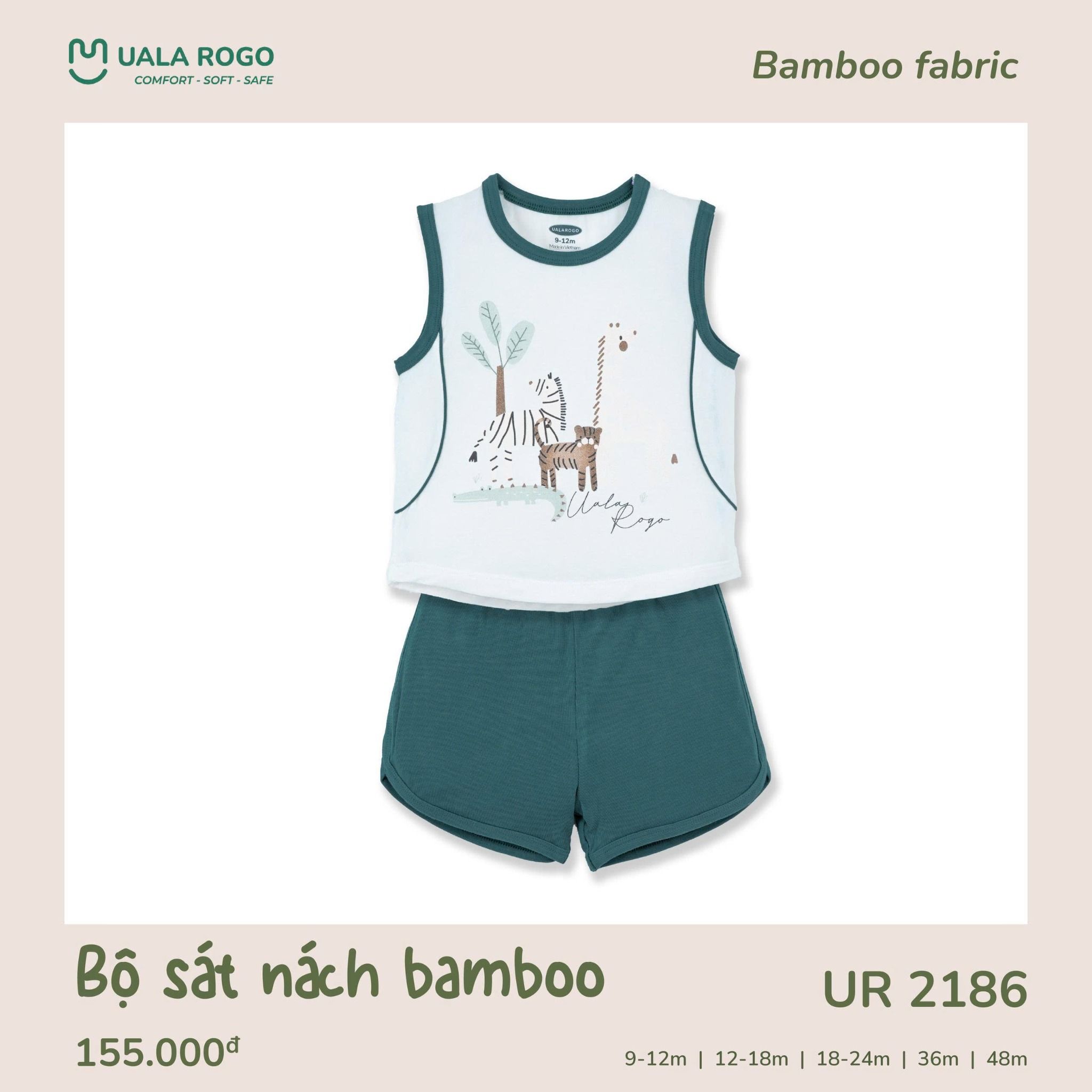 Bộ Sát Nách Bamboo UR 2186