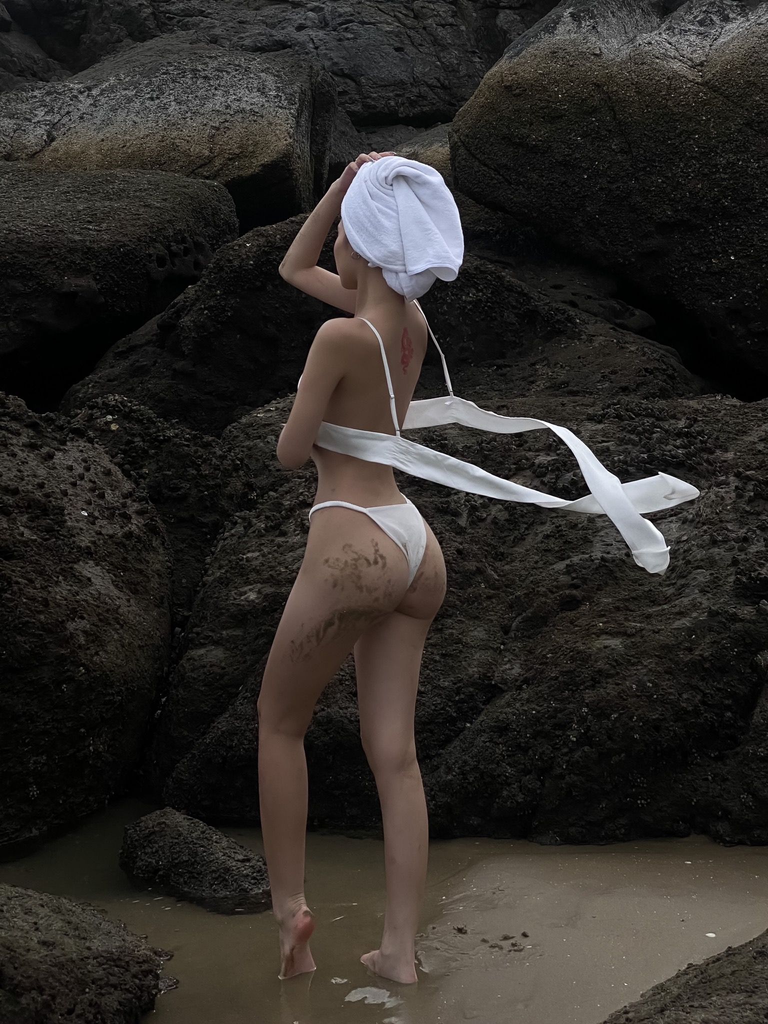 Quần Lót Petty Brawee Satin Trắng - Dara