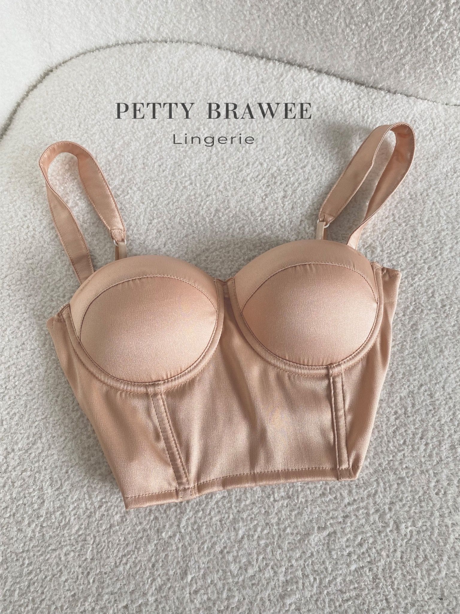 Áo Corset Petty Brawee - Lux Corset Nude