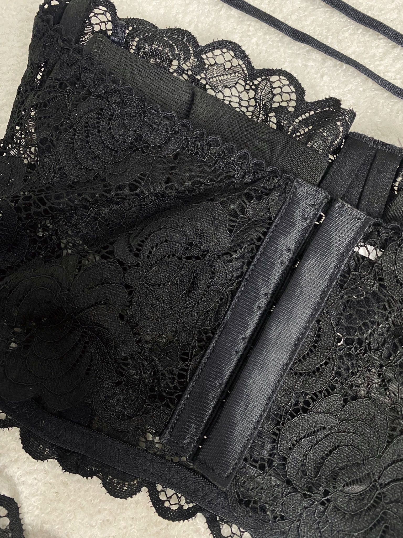 Lisa Corset - Set Đồ Lót Petty Brawee Ren Đen
