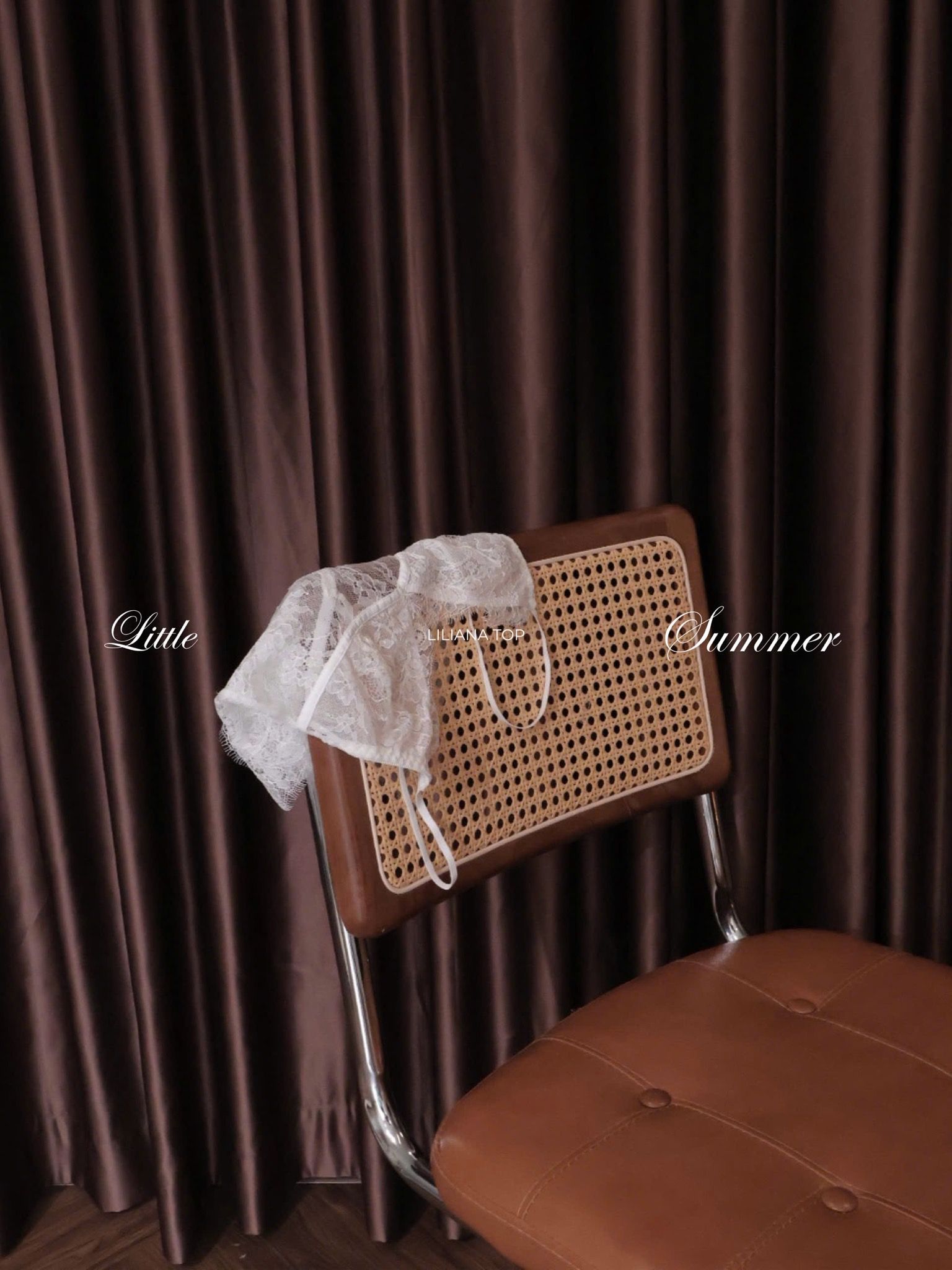 Liliana - Set Đồ Lót Petty Brawee Ren Trắng
