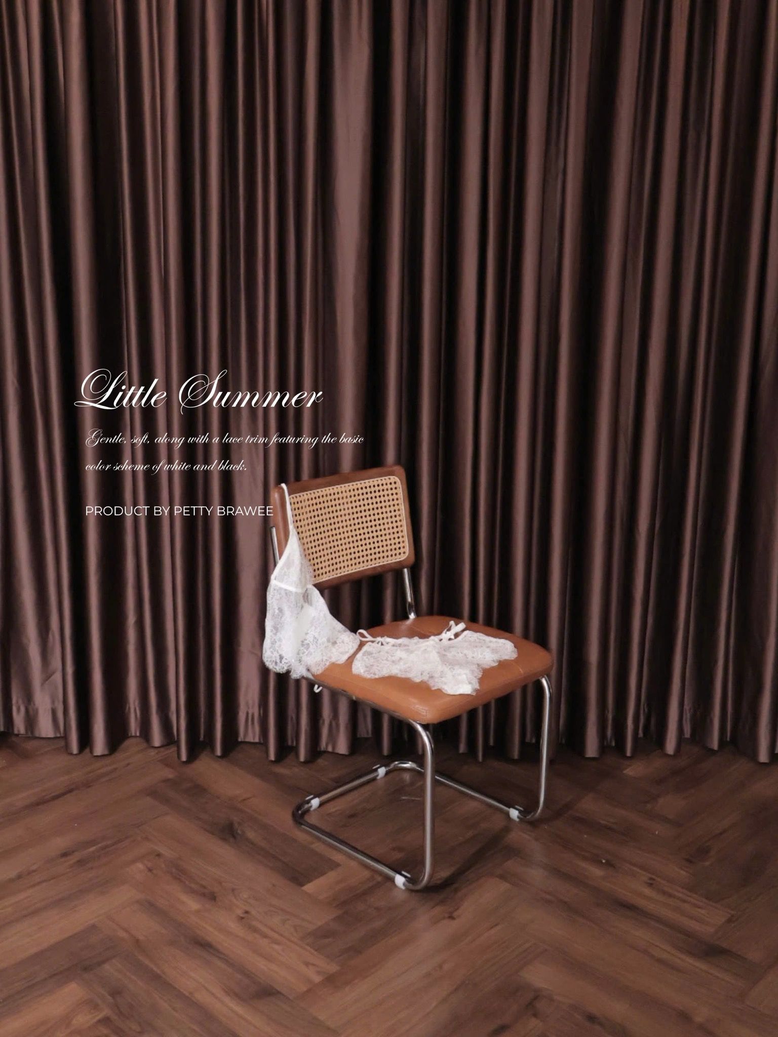 Liliana - Set Đồ Lót Petty Brawee Ren Trắng