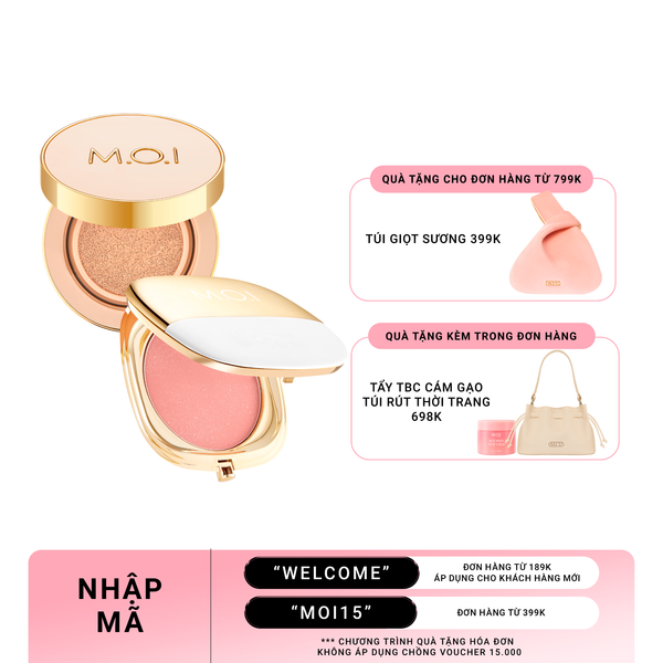 Bộ Đôi Phấn Nước Premium Và Phấn Má Trang Điểm Phiên Bản Mùa Lễ Hội
