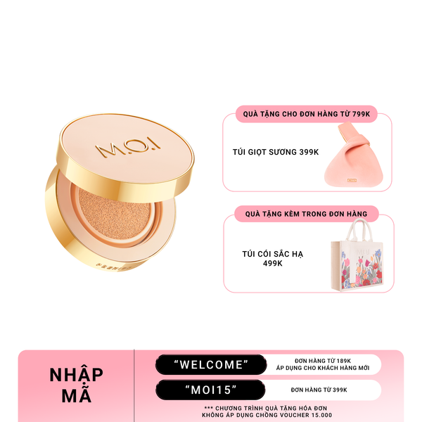 Phấn Nước M.O.I Premium Baby Skin Cushion