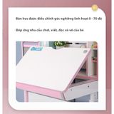 Bàn học thông minh chống gù chống cận dài 120cm M-120G