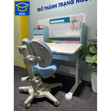 Bộ bàn học thông minh dài 112cm M-1112 và ghế ngồi học chống gù JD-408D