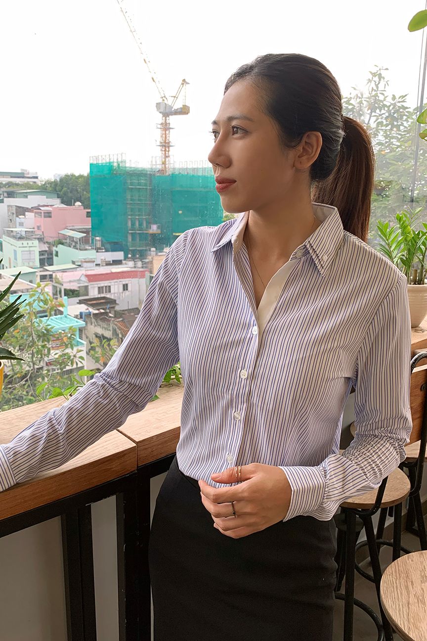 Áo sơ mi Nữ có phối