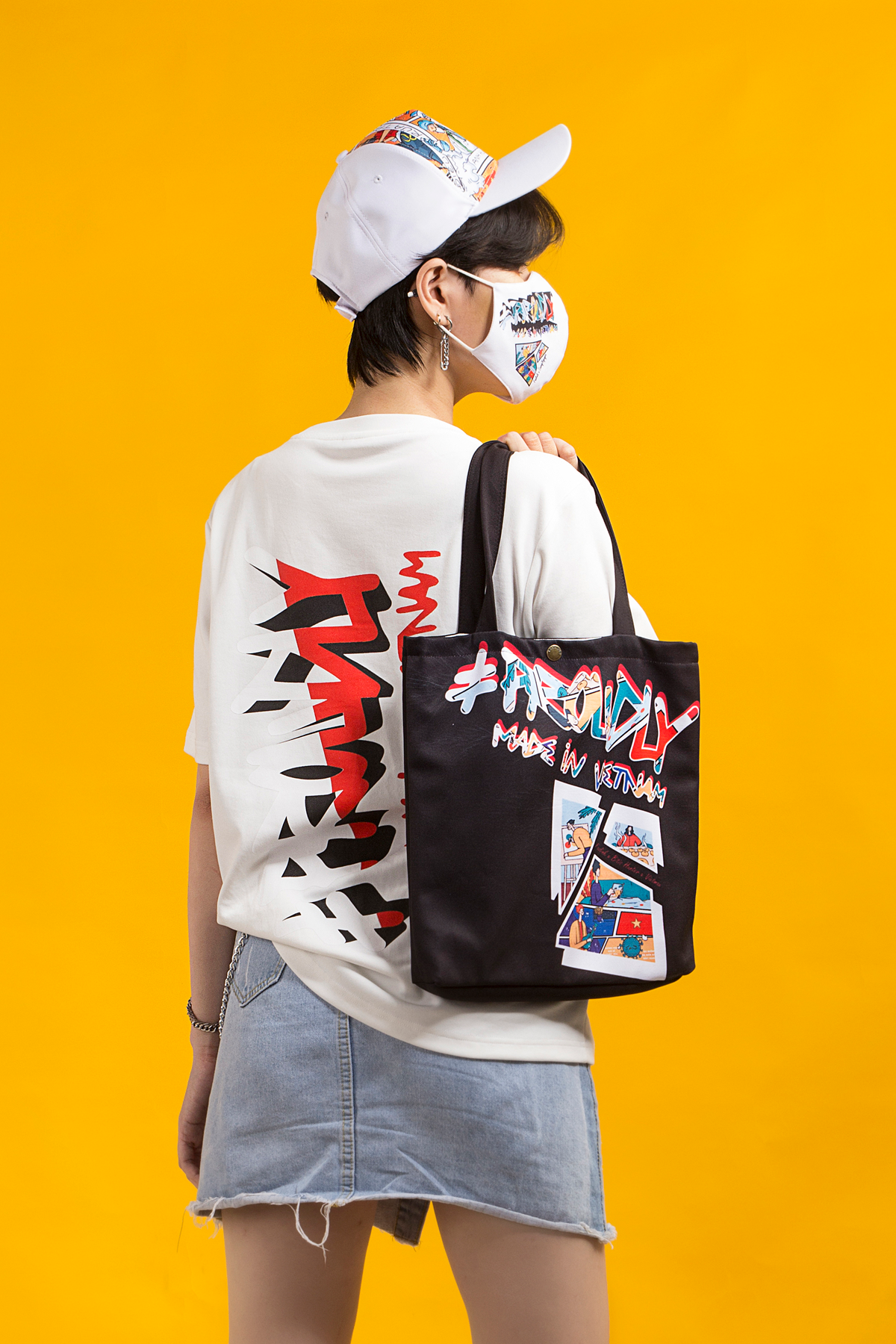 Túi tote Faslink x Biti’s Hunter x Cường Nguyễn