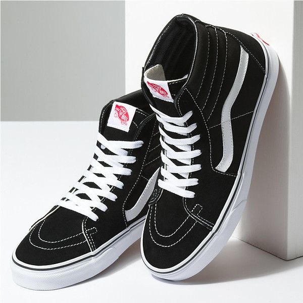 000D5IB8C - Vans Sk8 Hi Black White