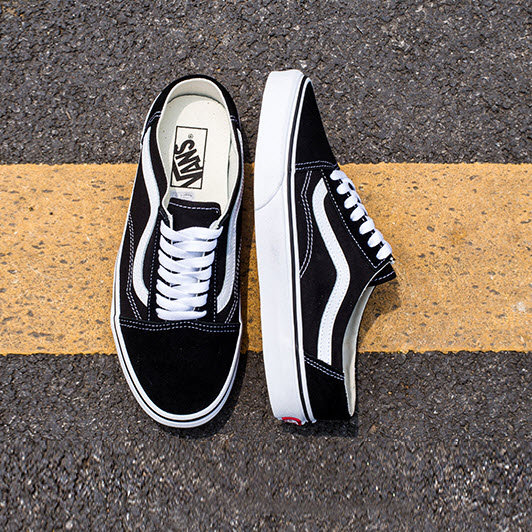 0A3MUS6BT - Vans Old Skool Mule Black
