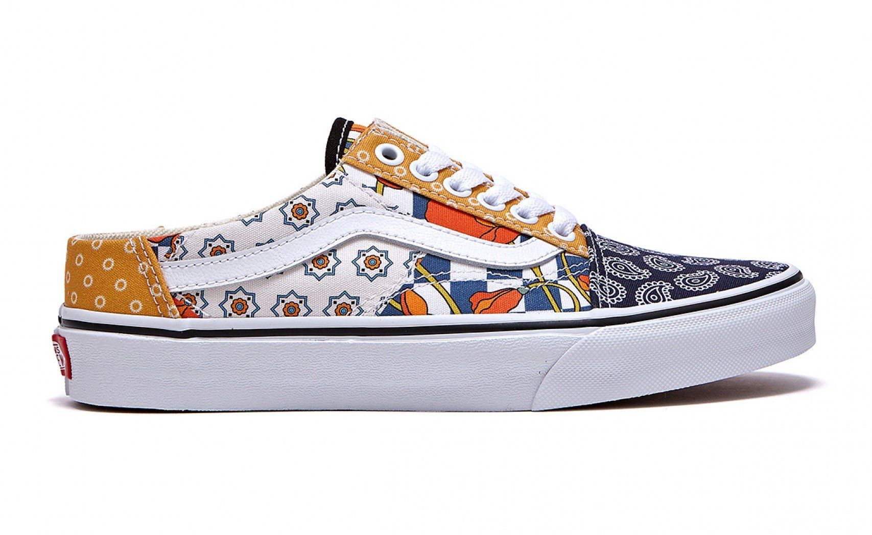 0A4P3Y6V2 - Vans Mule Old Skool Pattern Mix Multi
