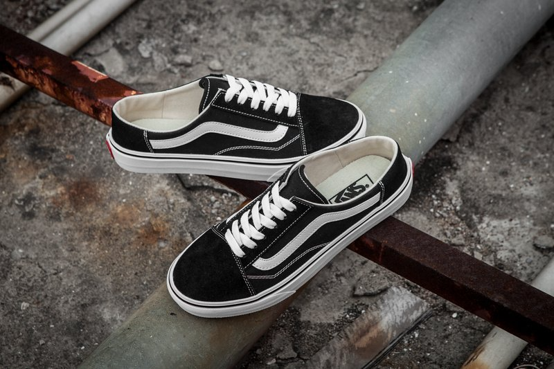 0A3MUS6BT - Vans Old Skool Mule Black