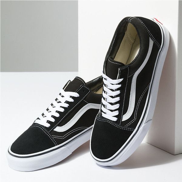 000D3HY28 - Vans Old Skool Black White