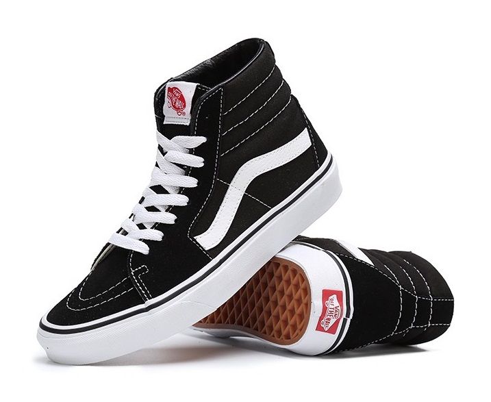 000D5IB8C - Vans Sk8 Hi Black White