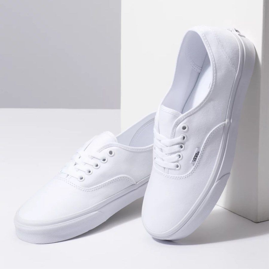 000EE3W00 - Vans Authentic White Canvas Low
