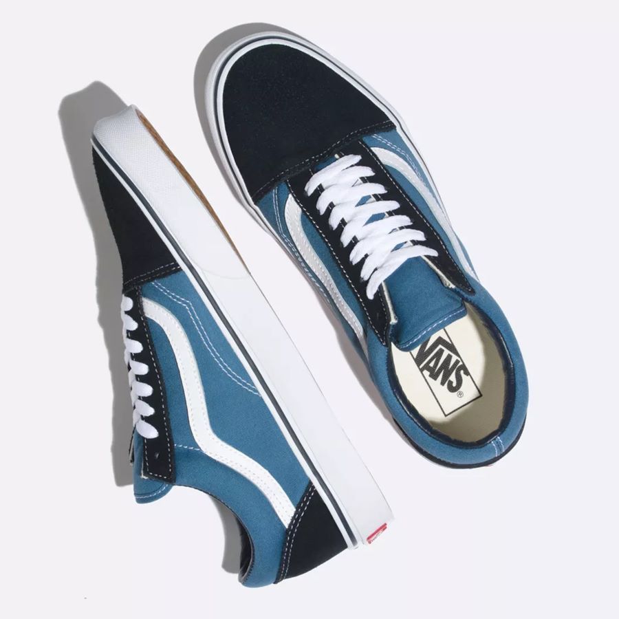 000D3HNVY - Vans Old Skool Navy White