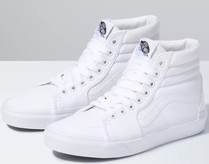 000D5IW00 - Vans Sk8 Hi All White