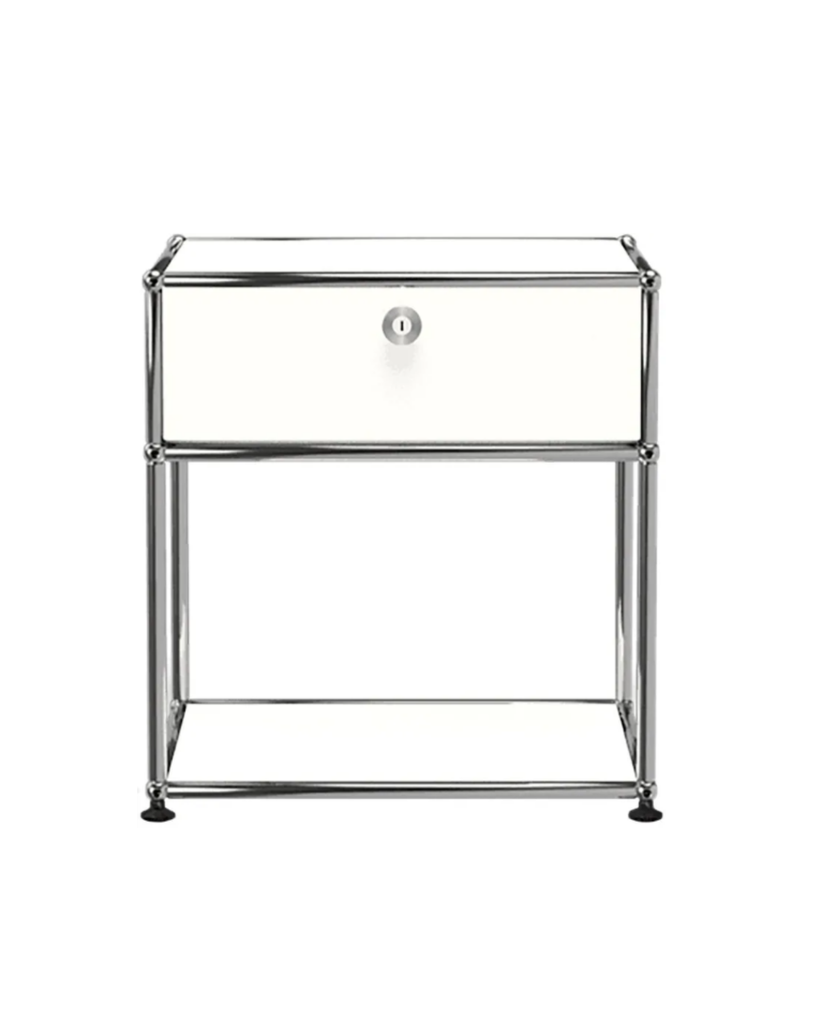 USM HALLER CABINET, OXC - PURE WHITE