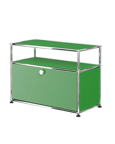  USM HALLER CABINET, OXC LOW - GREEN 