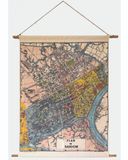  'Saigon 1950s' Hanging Map - CTT0016 