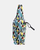  Blue Pyramid Canvas One-strap Cup Holder 