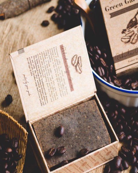  Robusta Coffee Beans Luxurious Natural Soap 
