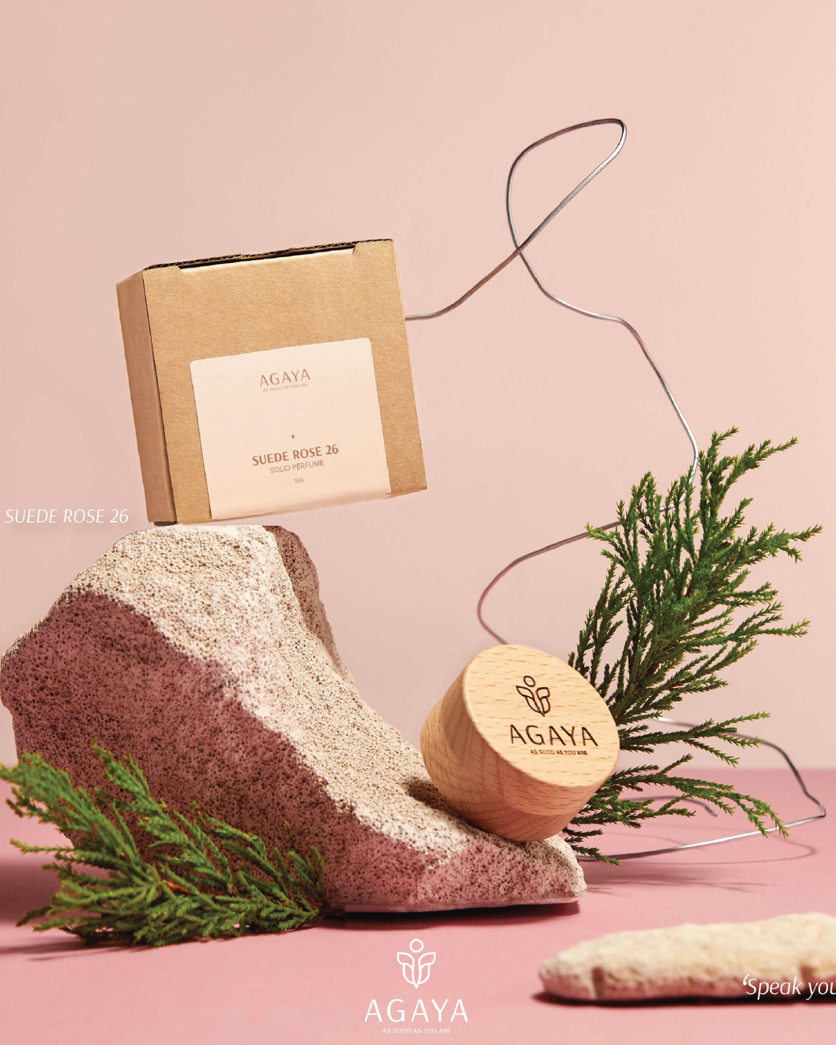Suede Rose 26 Dried Perfume