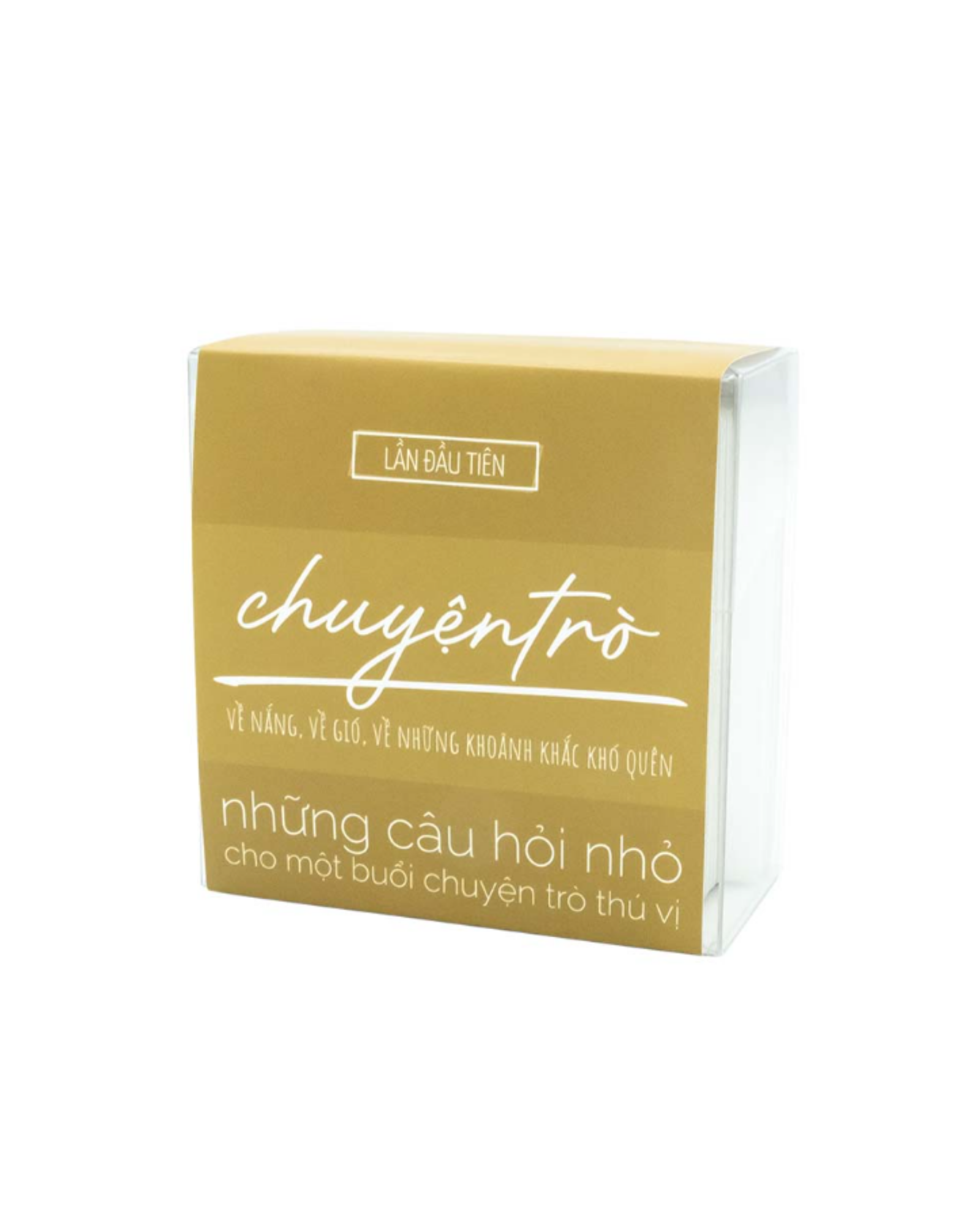 Bộ 64 câu hỏi Chuyện Trò - Lần Đầu Tiên