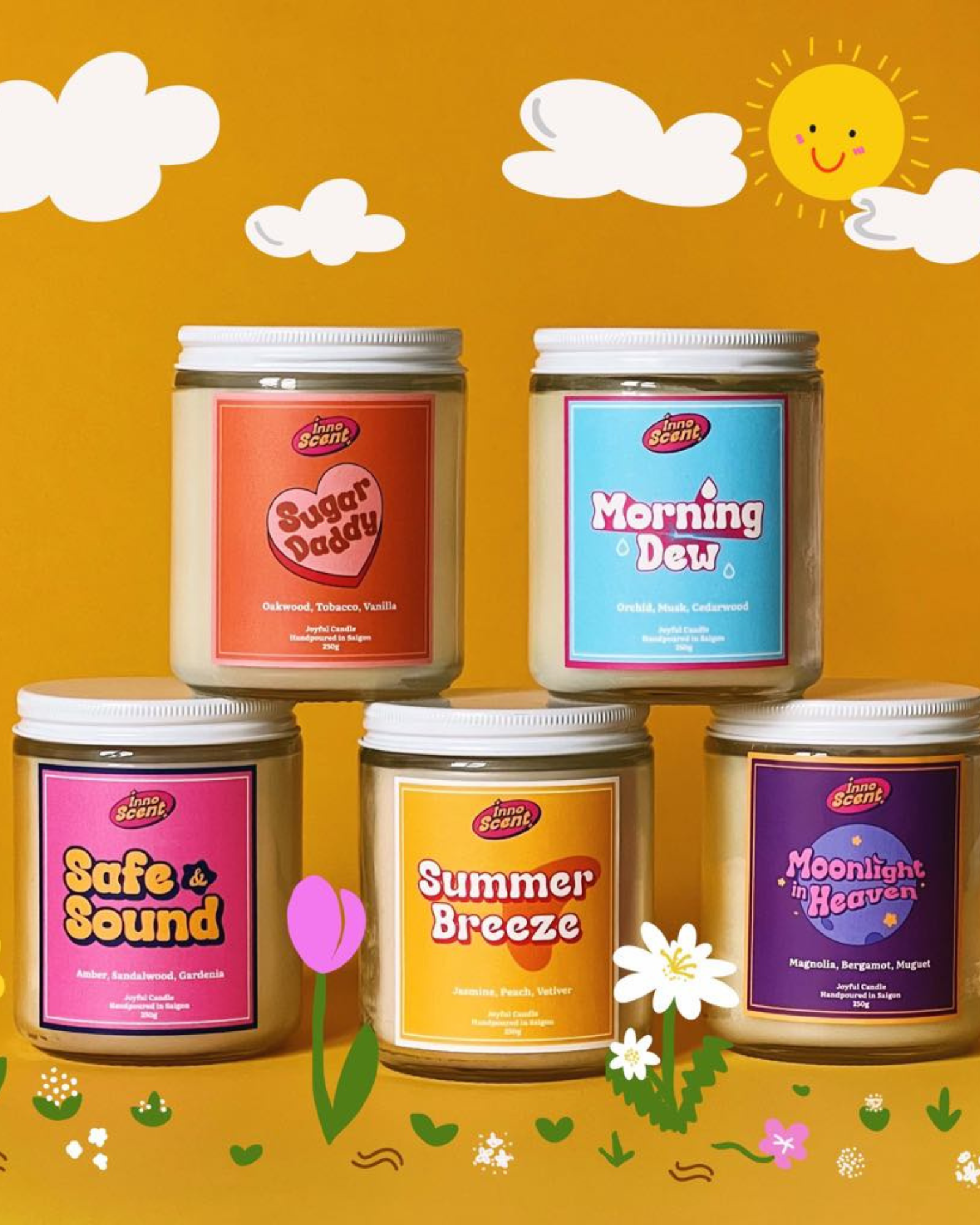 Summer Breeze Scented Candle