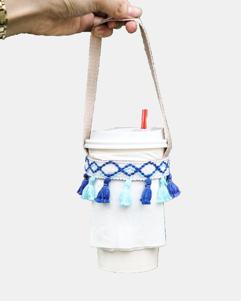  Blue Ocean Tassels Cup Holder 