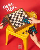  Combo Luxury Chess Set & Nekoverse Playing Cards 