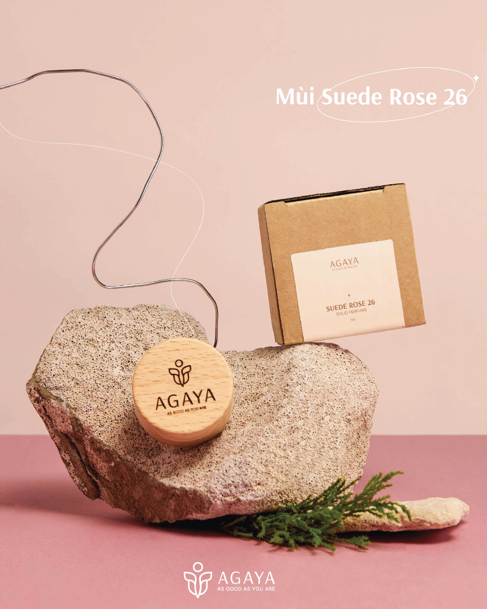 Suede Rose 26 Dried Perfume