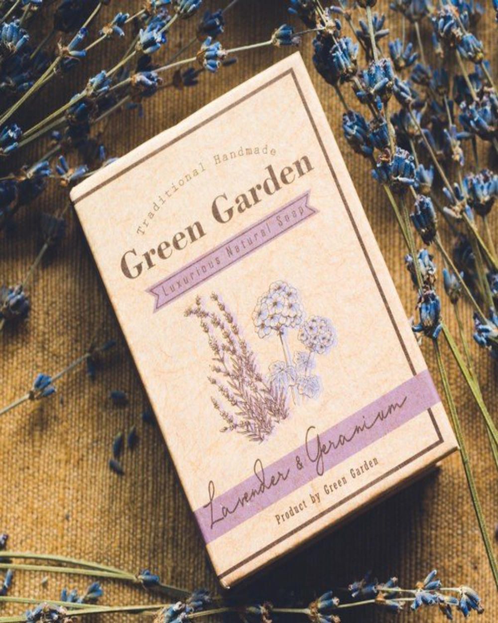  Lavender & Geranium Luxurious Natural Soap 