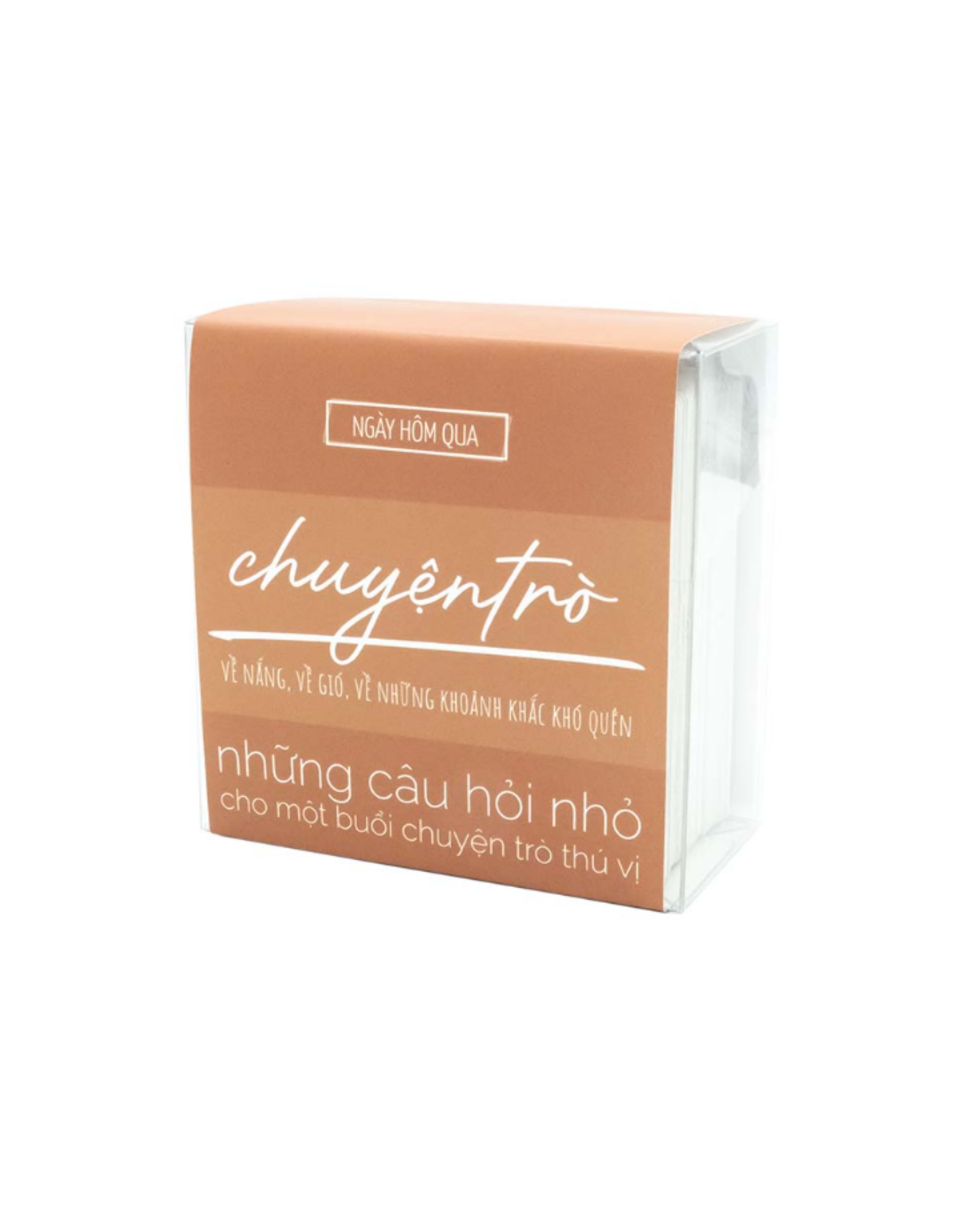 Bộ 64 câu hỏi Chuyện Trò - Ngày Hôm Qua