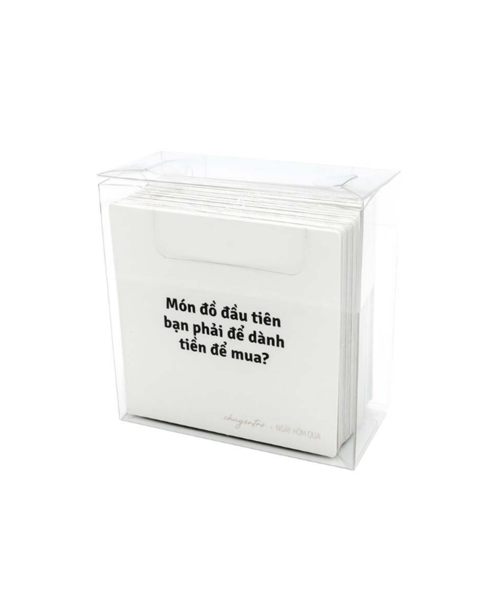 Bộ 64 câu hỏi Chuyện Trò - Ngày Hôm Qua
