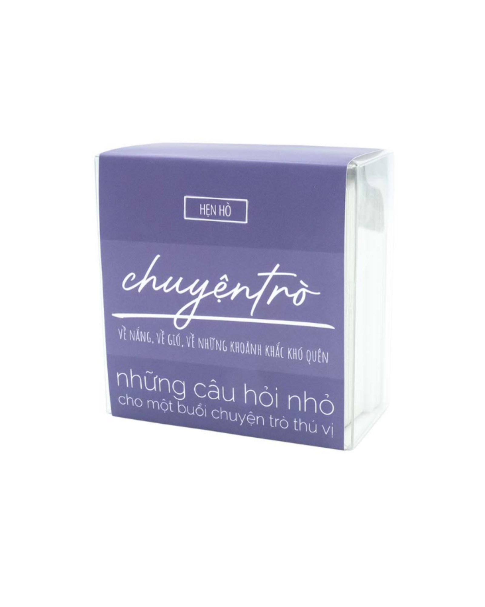 Bộ 64 câu hỏi Chuyện Trò - Hẹn Hò