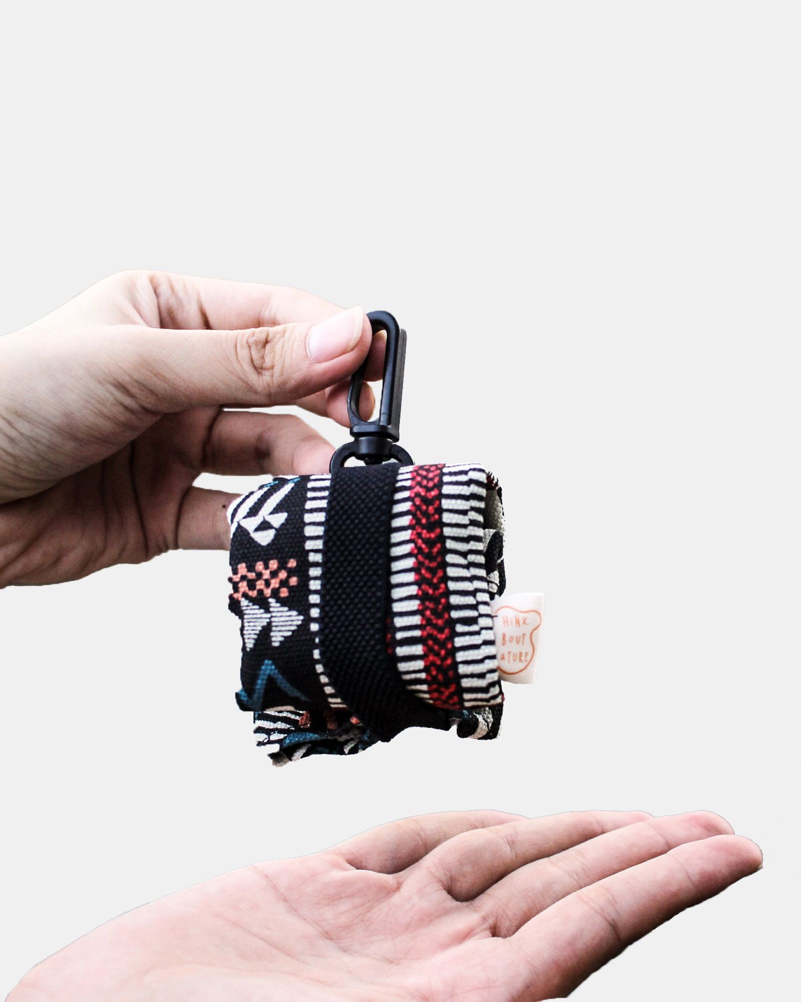 Tribal Ornament Canvas One-strap Cup Holder