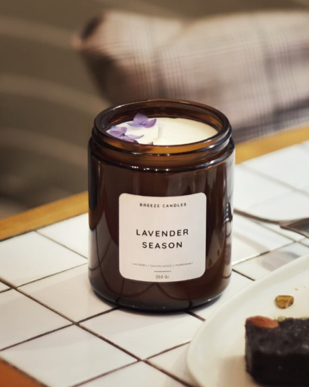 Lavender Season Scented Candle