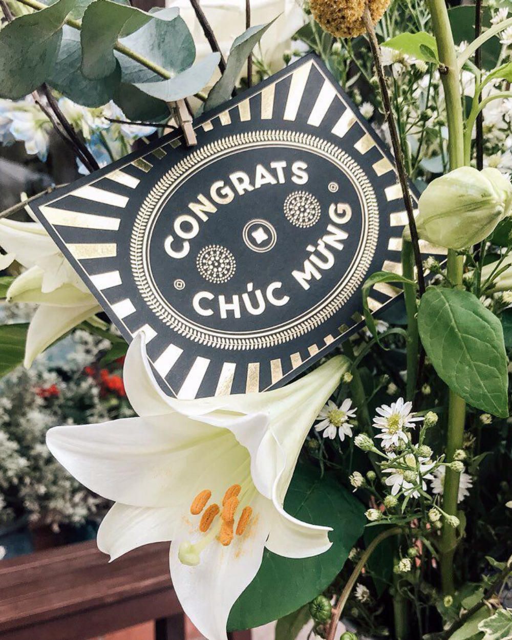 Congrats - Chúc Mừng Postcard