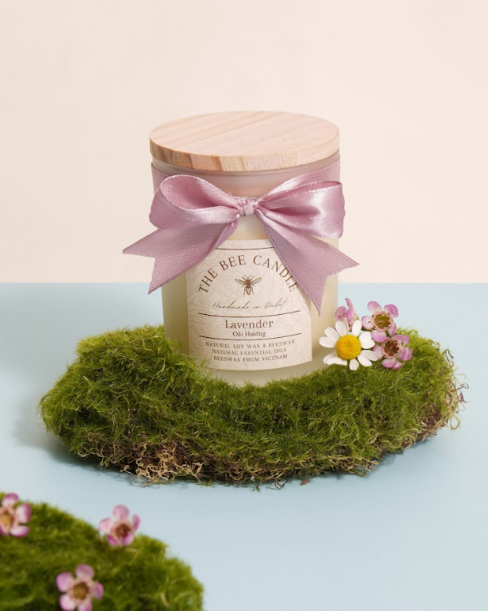 Premium Medium Candle 200ml Lavender