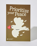  Prioritize Your Peace Card 